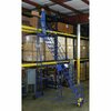 Vestil 196 H Steel Warehouse Ladder, 58 deg Grip, 16 Step, 21", 16 Steps LAD-16-21-G